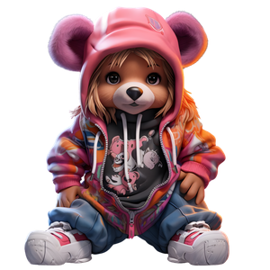 Teddy girl graffiti artist cool 3
