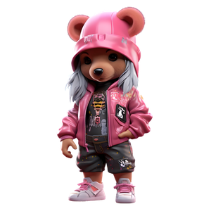 Teddy girl graffiti artist cool 9