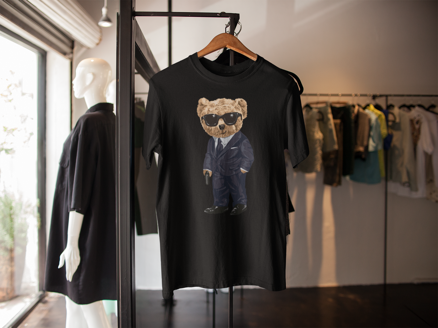 T-Shirt Secret Agent Teddy