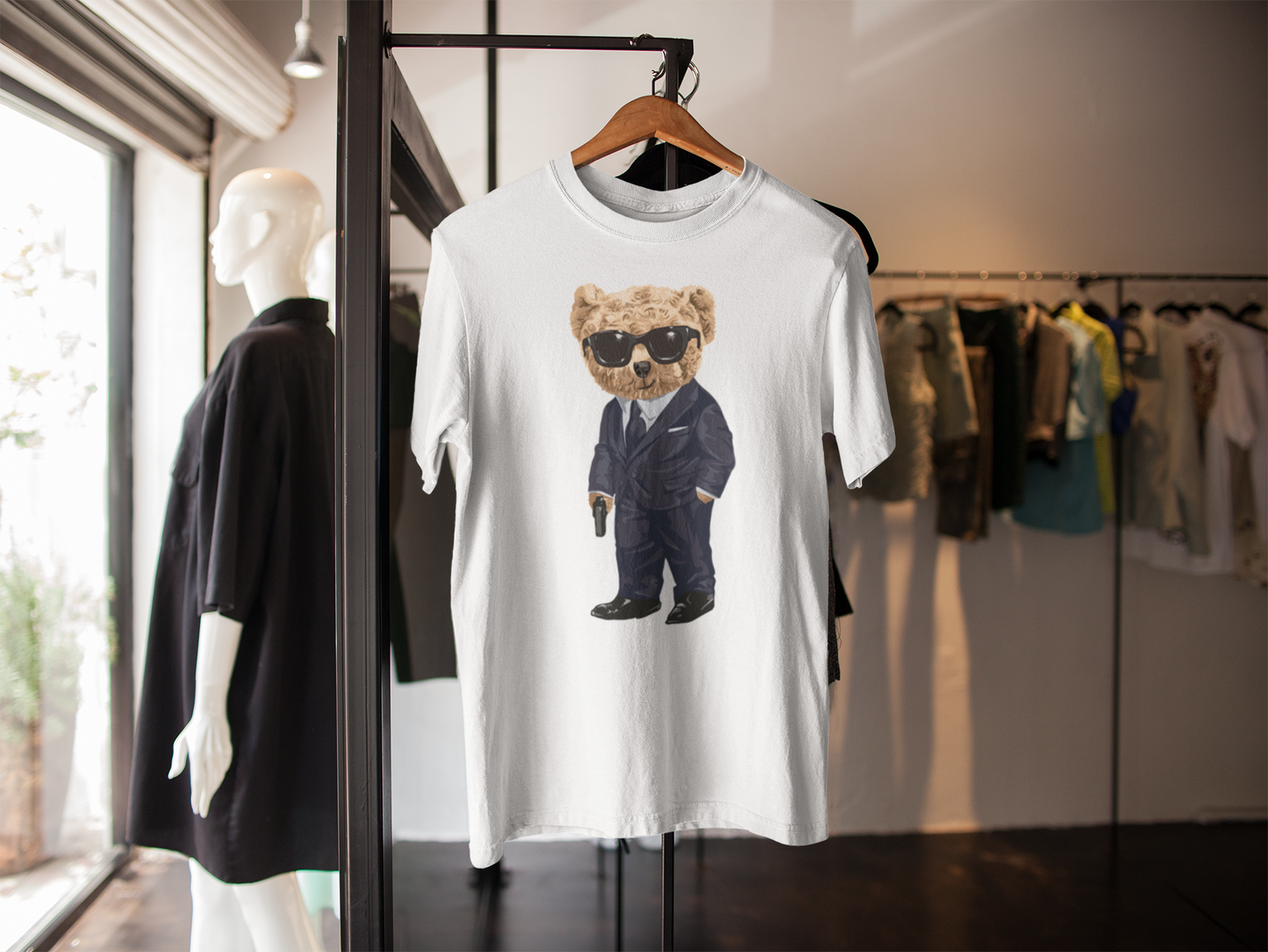 T-Shirt Secret Agent Teddy