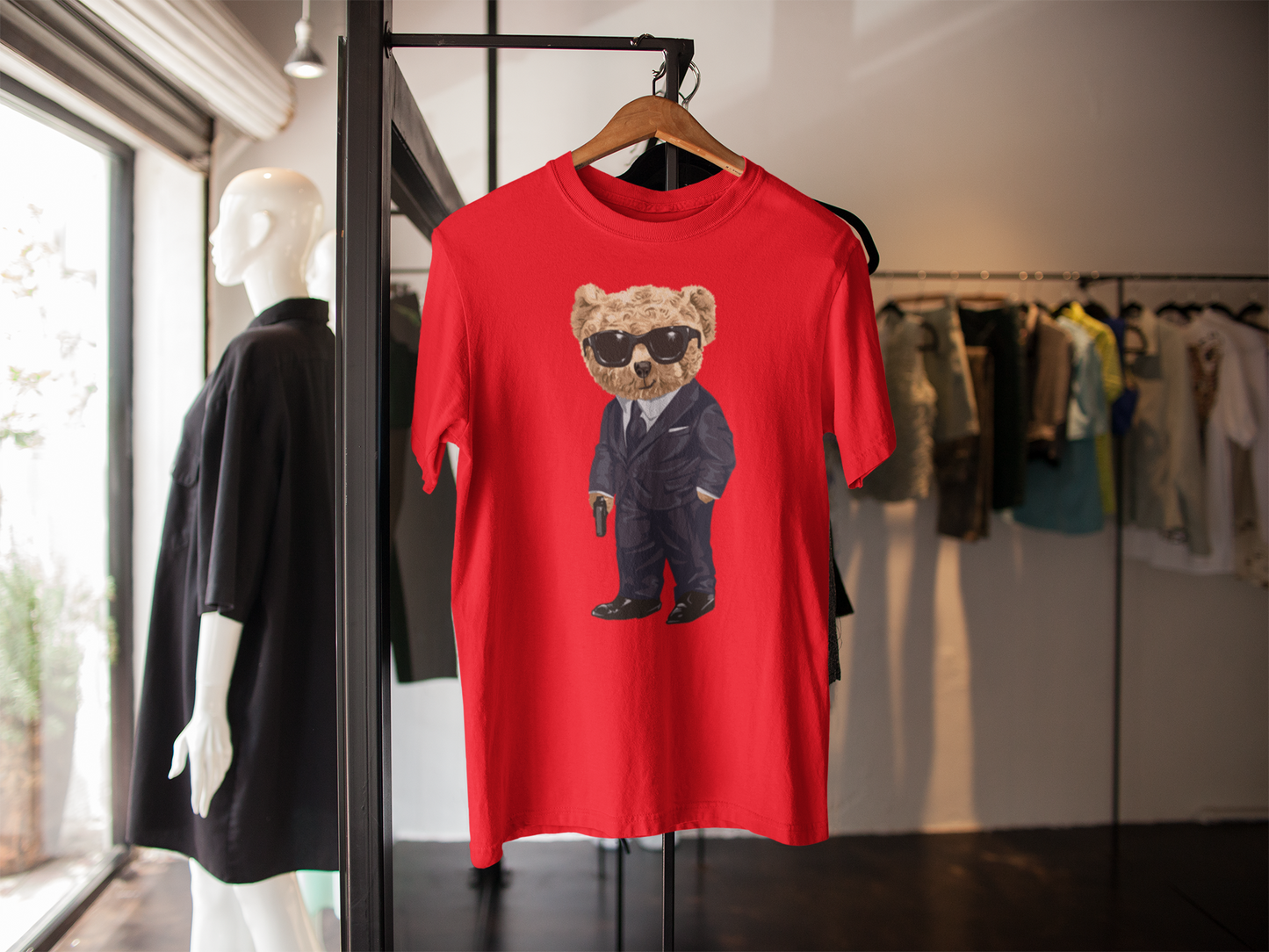 T-Shirt Secret Agent Teddy